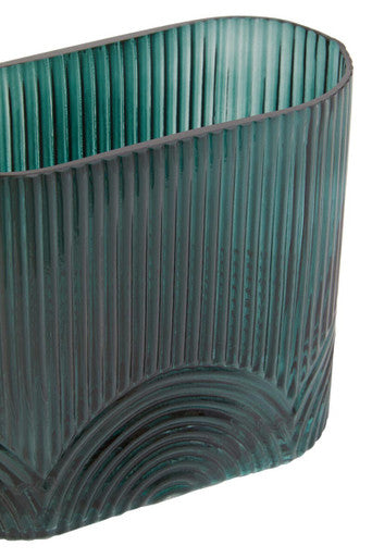 Bardi Small Green Glass Vase