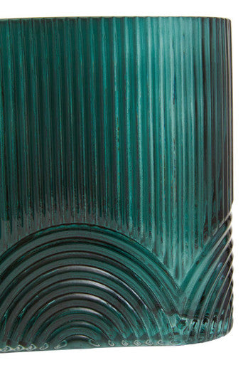 Bardi Small Green Glass Vase