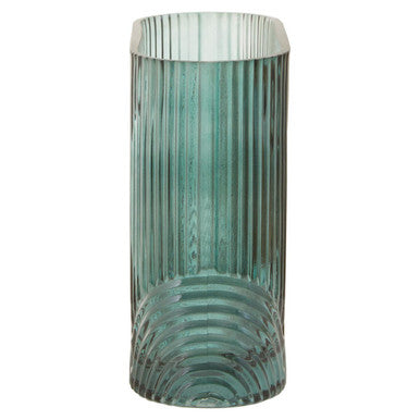 Bardi Large Green Glass Vase