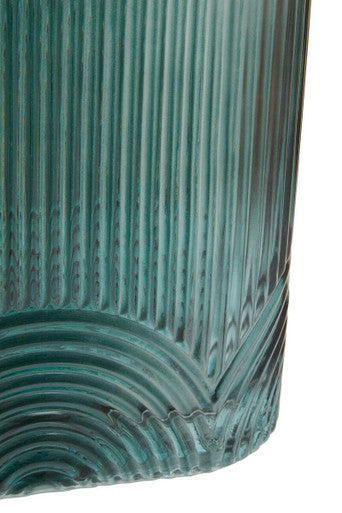 Bardi Large Green Glass Vase