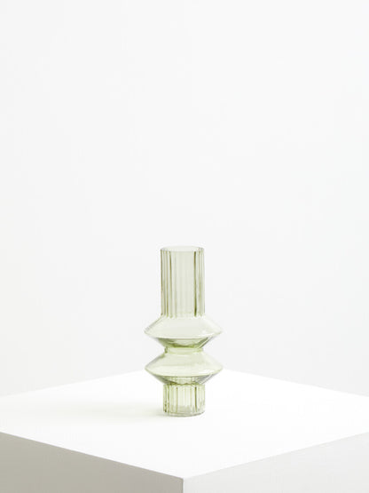 Benka Small Green Glass Vase