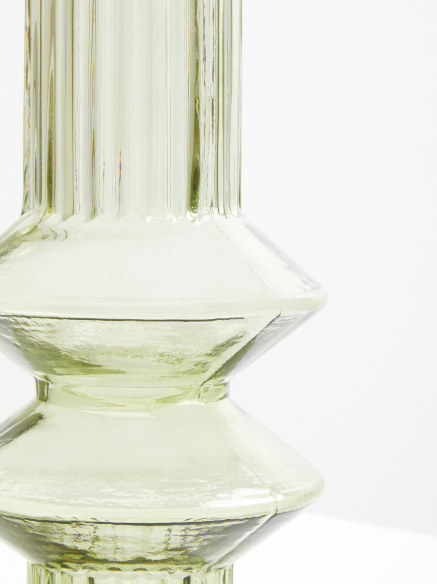 Benka Small Green Glass Vase