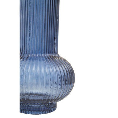 Benka Blue Glass Vase