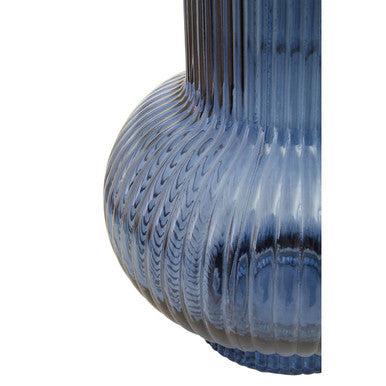 Benka Blue Glass Vase