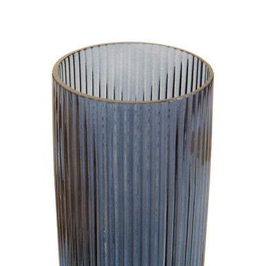 Benka Blue Glass Vase