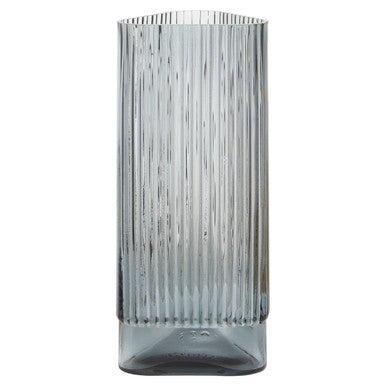 Benka Small Grey Glass Vase
