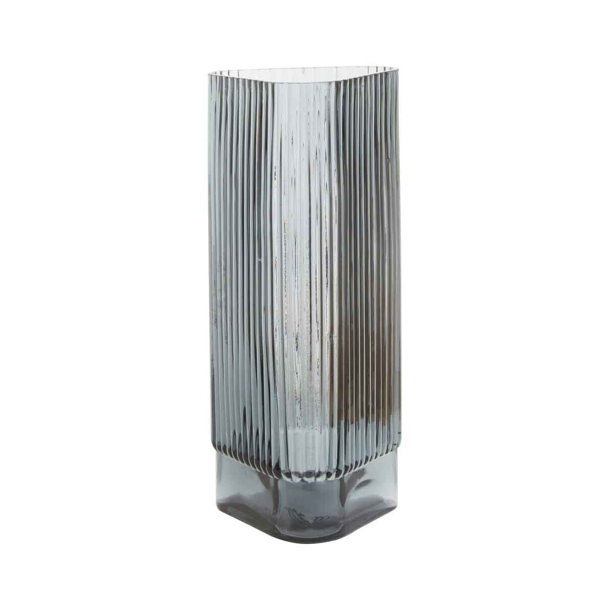 Benka Small Grey Glass Vase
