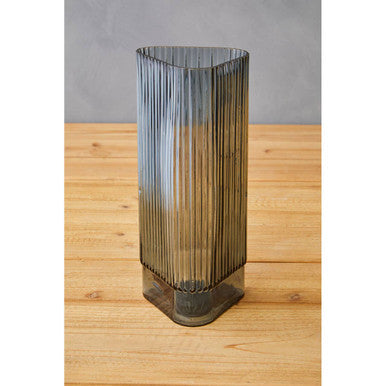 Benka Small Grey Glass Vase - Image 10