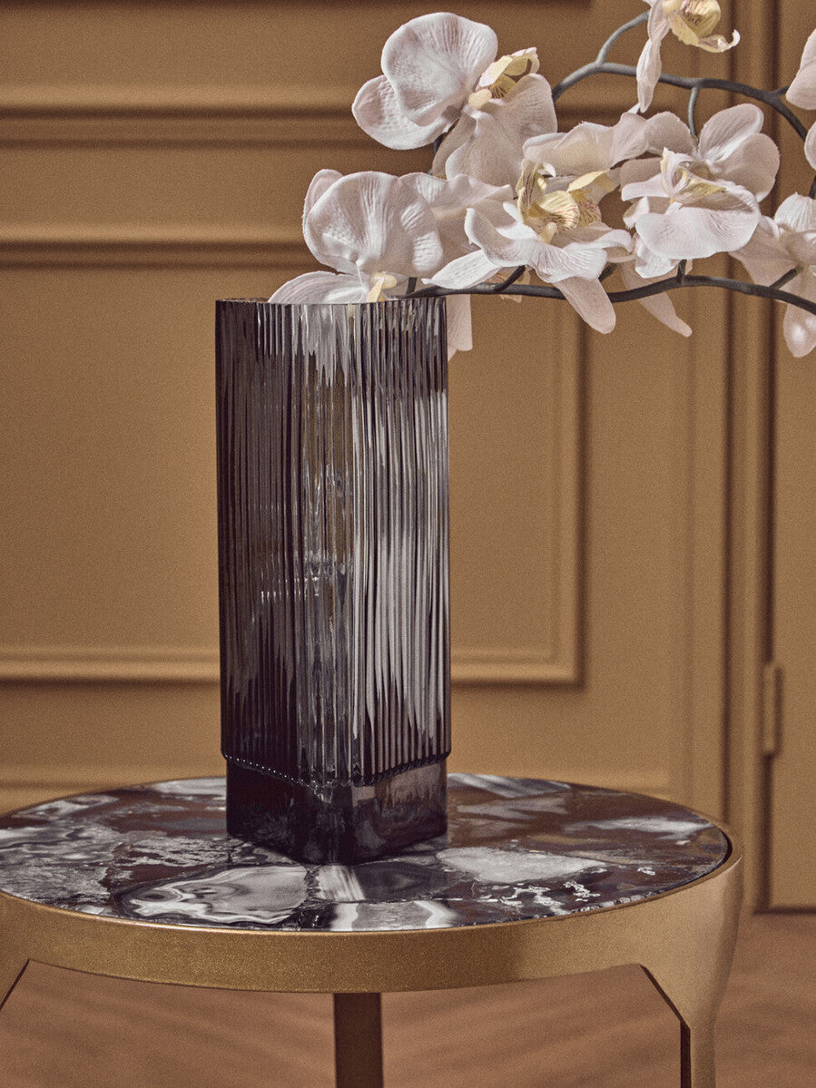Benka Small Grey Glass Vase - Image 14