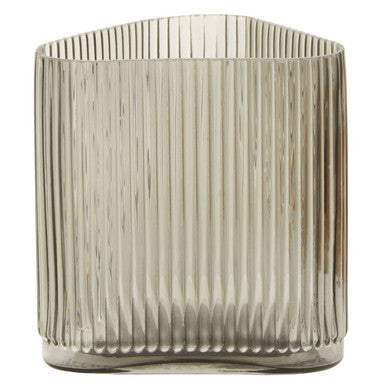 Benka Large Grey Glass Vase