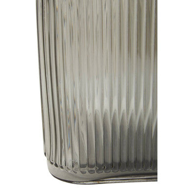 Benka Large Grey Glass Vase