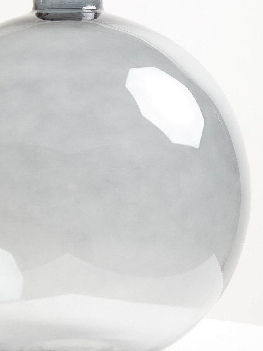 Bree Grey Glass Vase