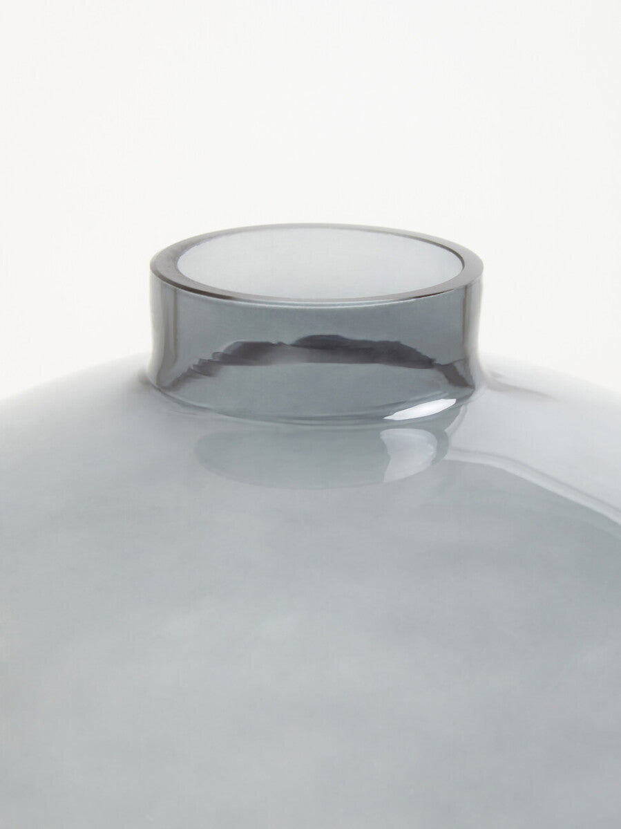 Bree Grey Glass Vase