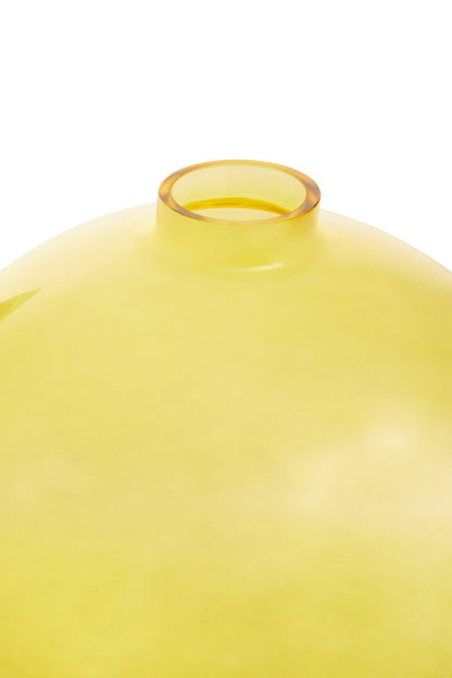 Bree Yellow Glass Vase