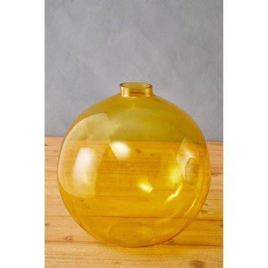 Bree Yellow Glass Vase