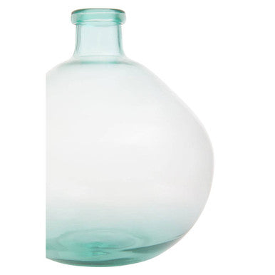 Bexley Blue Recycled Glass Vase - Image 8