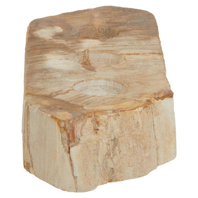 Relic Petrified Wood 3 Tealight Holder