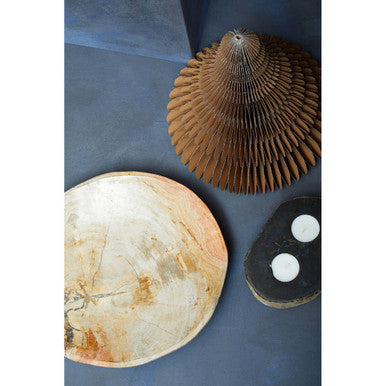 Relic Petrified Wood 2 Tealight Holder