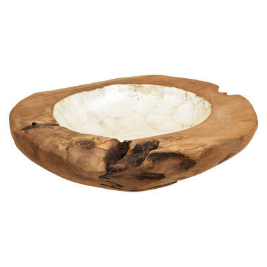 Seraya Coco Shell Wooden Bowl