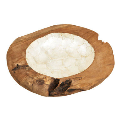 Seraya Coco Shell Wooden Bowl