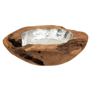 Seraya Teak Wood Bowl