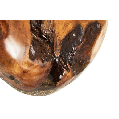 Sakra Teak Wood and Resin Bowl - Image 6
