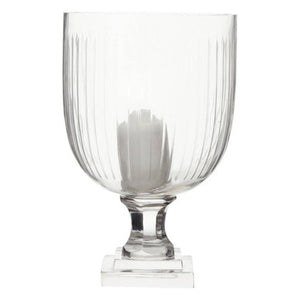 Cortina Small Glass Hurricane Candle Holder