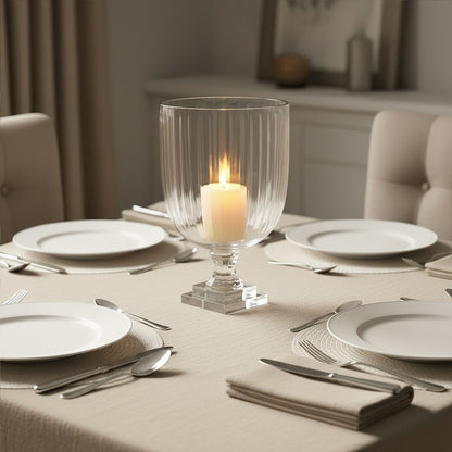 Cortina Medium Glass Hurricane Candle Holder