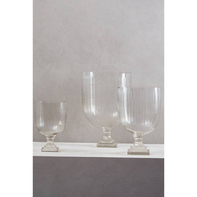 Cortina Large Glass Hurricane Candle Holder - Image 3