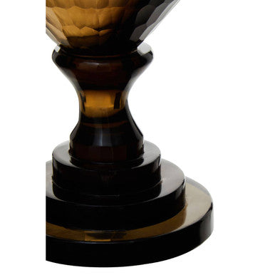 Cortina Small Honeycomb Glass Candle Holder - Image 11