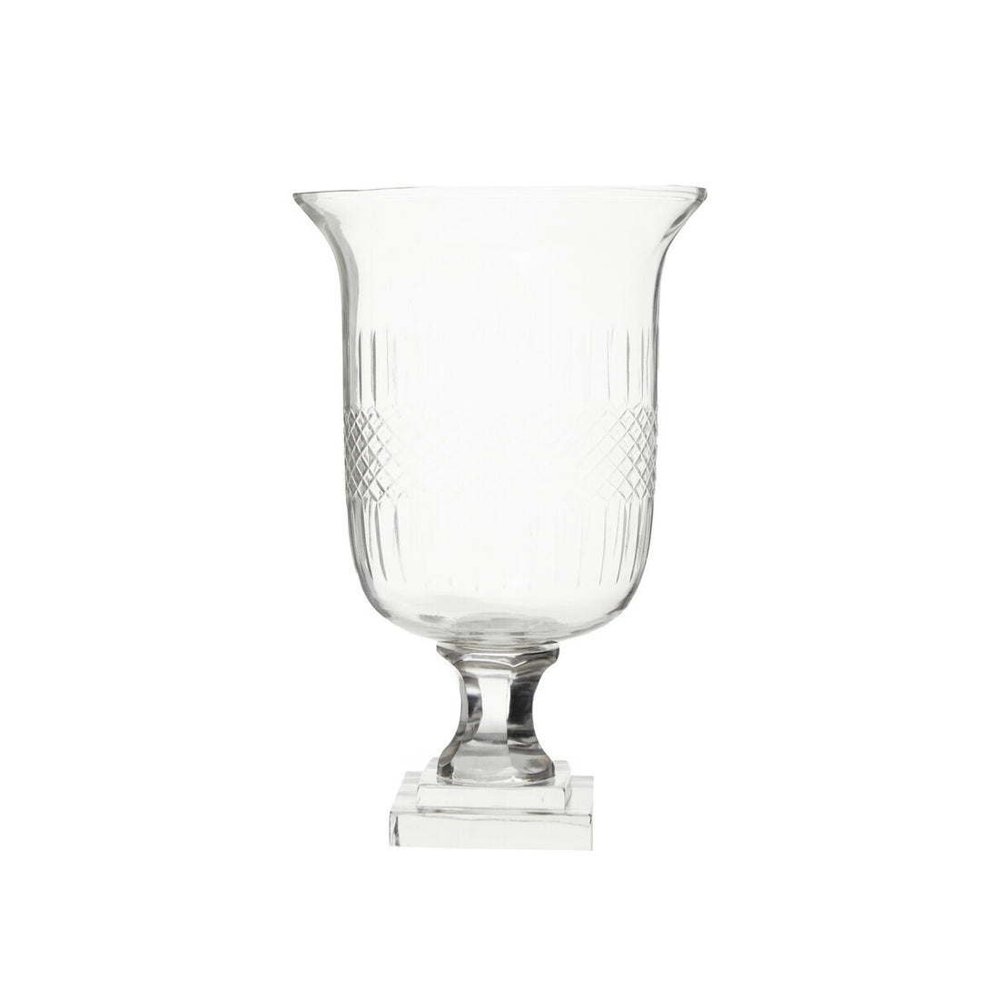 Cortina Small Diamond Cut Candle Holder