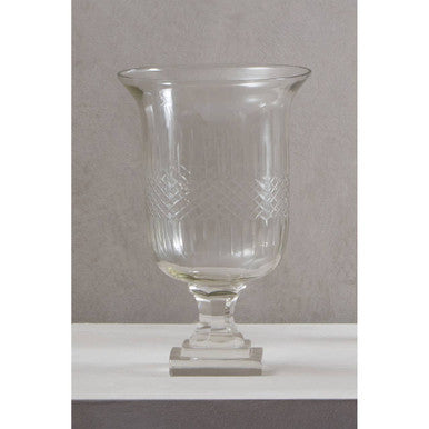 Cortina Small Diamond Cut Candle Holder
