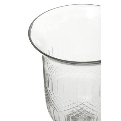 Cortina Small Diamond Cut Candle Holder