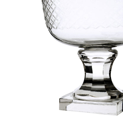 Cortina Medium Diamond Cut Candle Holder
