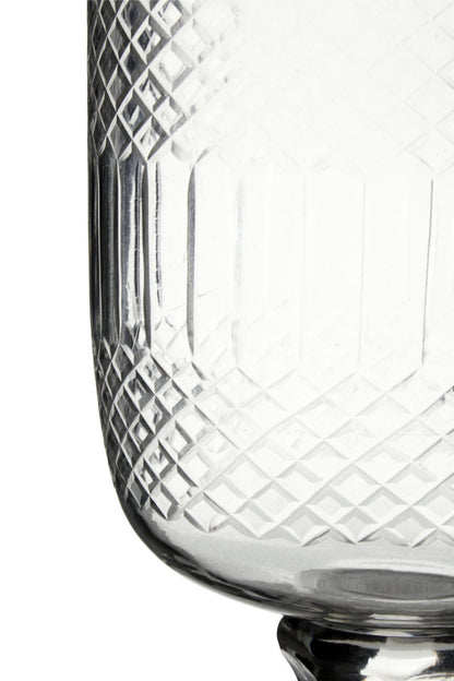 Cortina Medium Diamond Cut Candle Holder