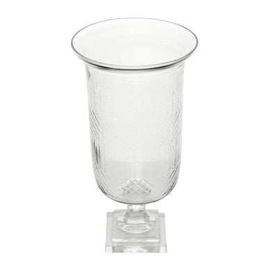 Cortina Large Diamond Cut Candle Holder