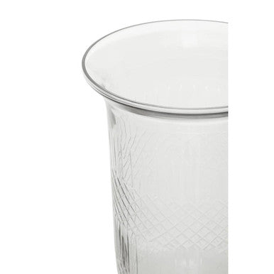 Cortina Large Diamond Cut Candle Holder
