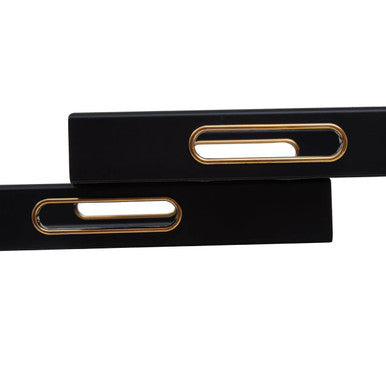 Celina Set Of Two Assorted Colour Rectangular Trays