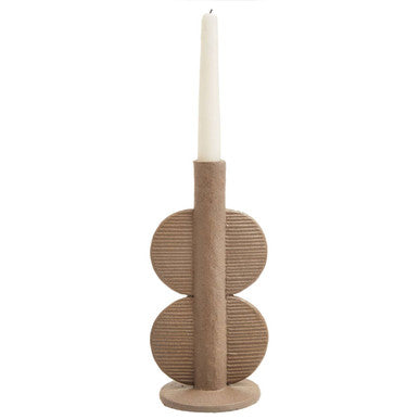 Utica Stone Colour Candle Holder