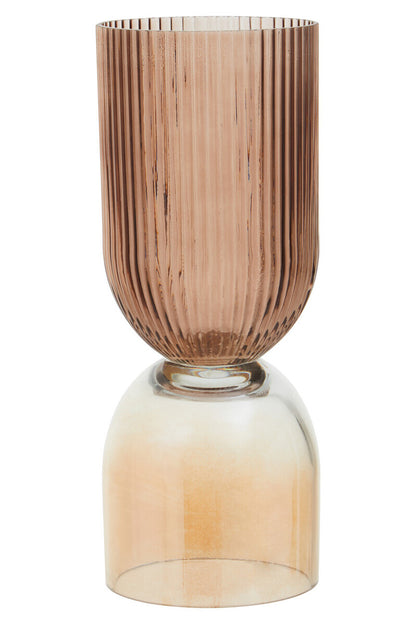 Esma Small Two Tone Glass Vase