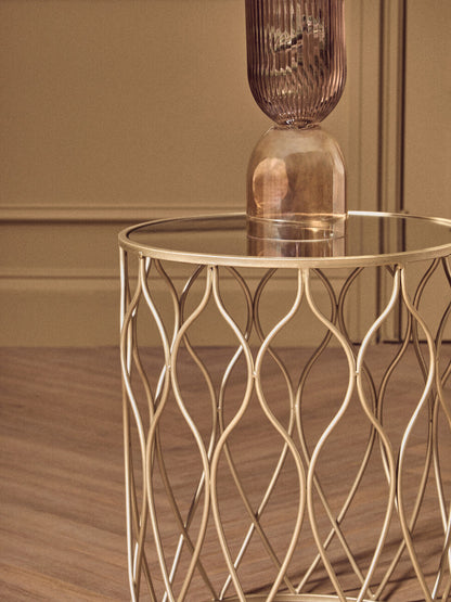 Esma Small Two Tone Glass Vase