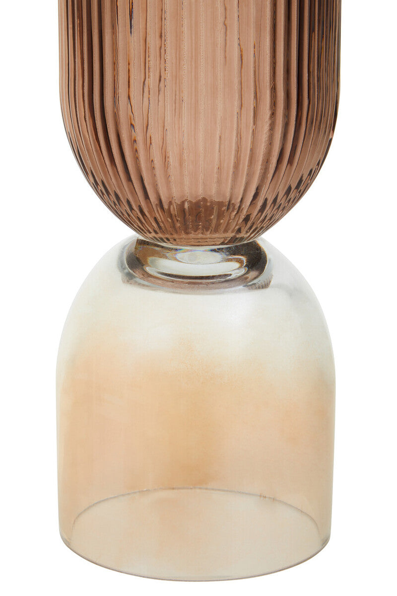 Esma Small Two Tone Glass Vase