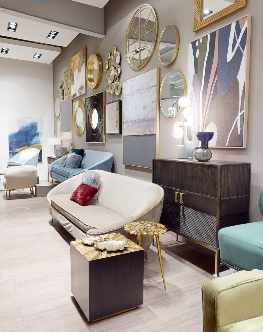 Esma Small Light Blue Glass Vase