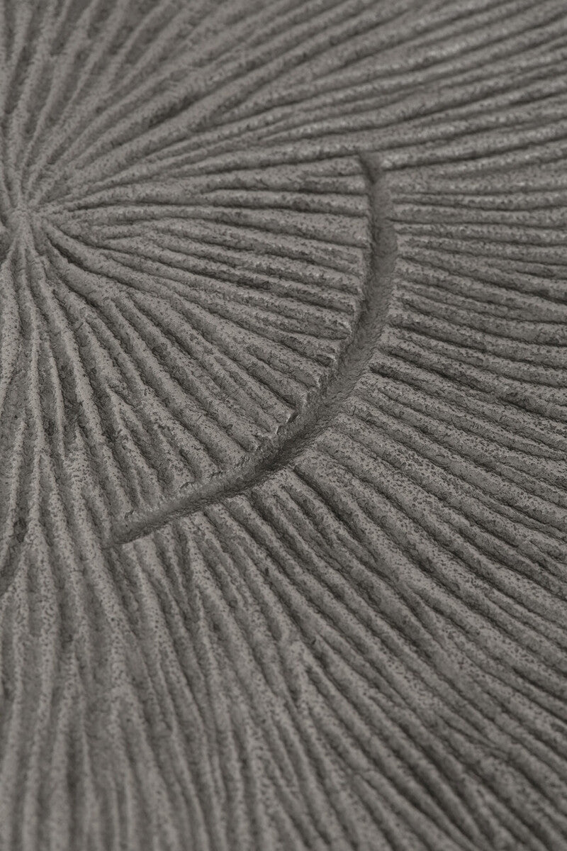 Silva Small Oak Effect Silver Bowl