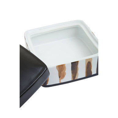 Mona Small Ceramic Trinket Box