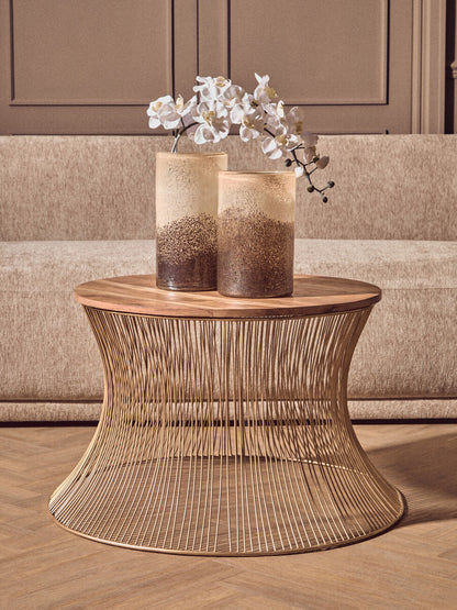 Chiara Medium Natural Sand Effect Vase