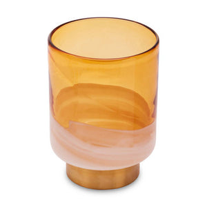 Cleo Small Amber Vase