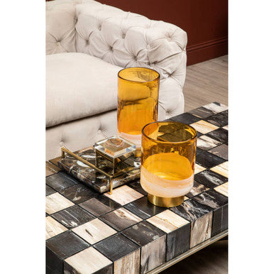 Cleo Small Amber Vase - Image 5