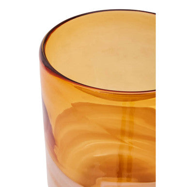 Cleo Small Amber Vase