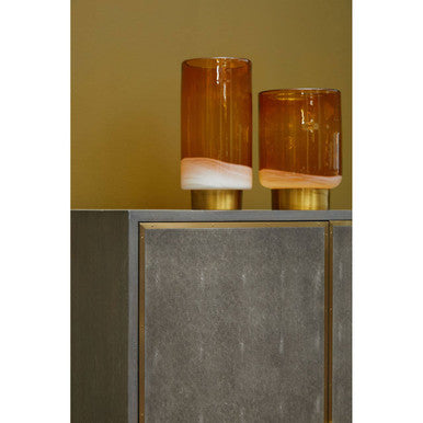 Cleo Large Amber Vase - Image 6